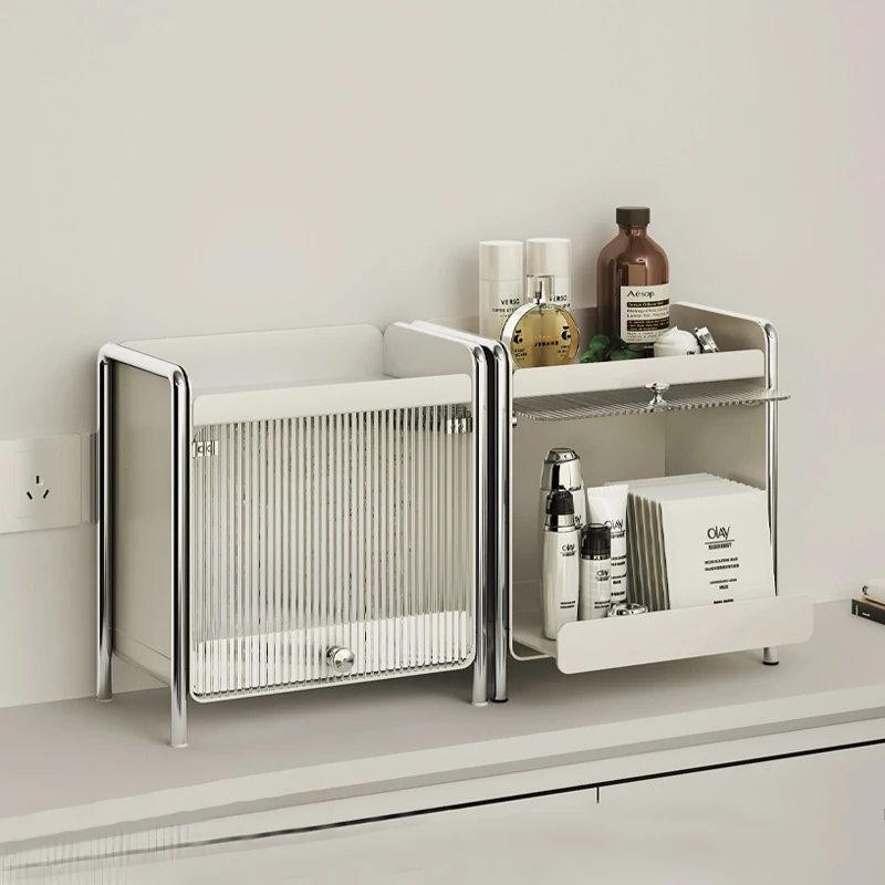 Coffee Tea Drawer Organizer - Desktop Organizer Storage Cabinet Cosmetics Storage