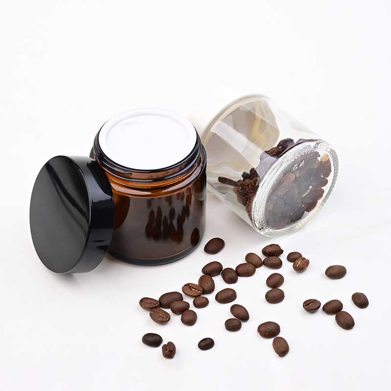 Coffee Tea Leaf And Bean - Portable Coffee Bean Storage Glass Jar