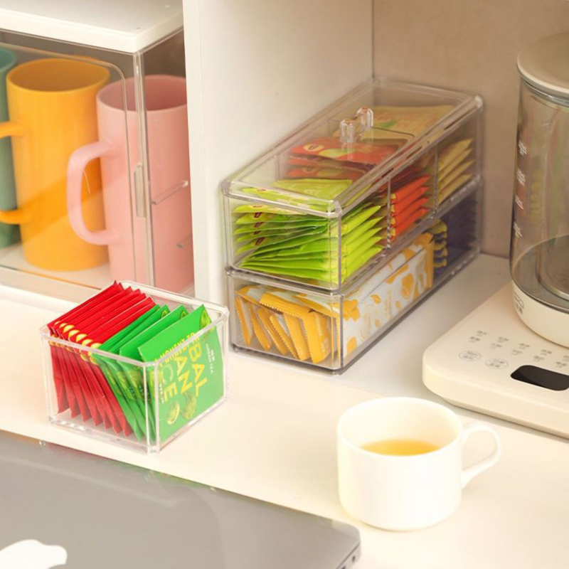 Coffee Tea And Sugar Canisters - Sugar Bag Tea Storage Holder Trash