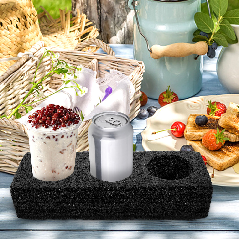 Coffee Tea With Milk - 3Pcs Epe Foam Drink Carrier Tray