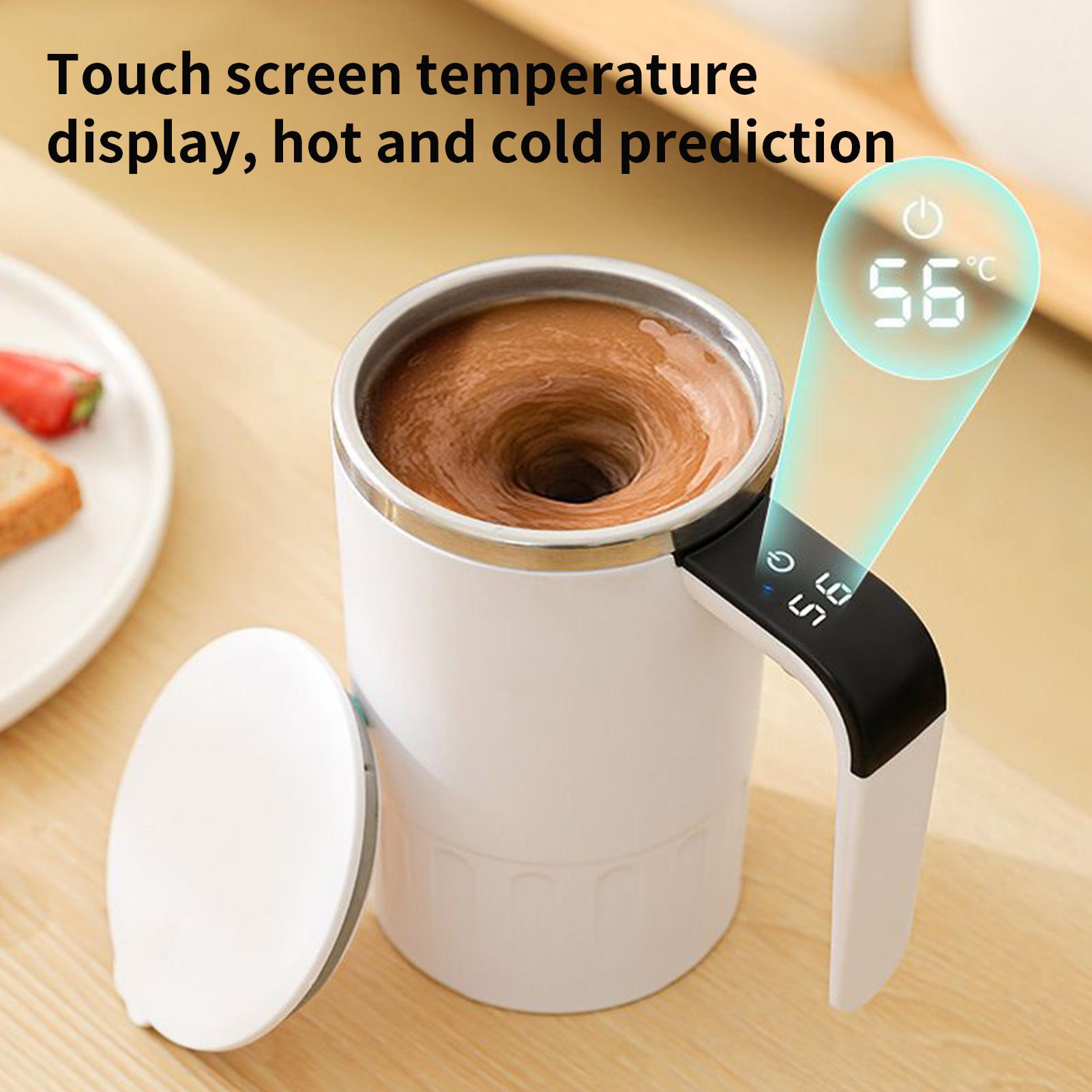 Coffee Tea And Cocoa - 380ml Self Stirring Coffee Mug Stainless