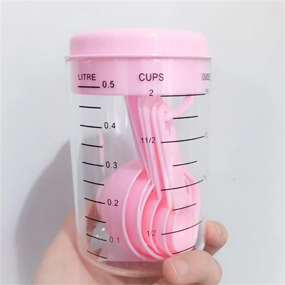 Coffee Tea Spoon - 7 Cái/bộ Nhựa Cốc Đo Và