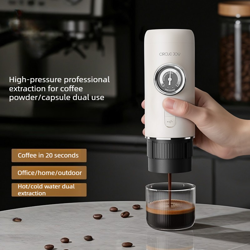Coffee & Tea Difabis - Portable Espresso Machine 20Bar Pressure Automatic