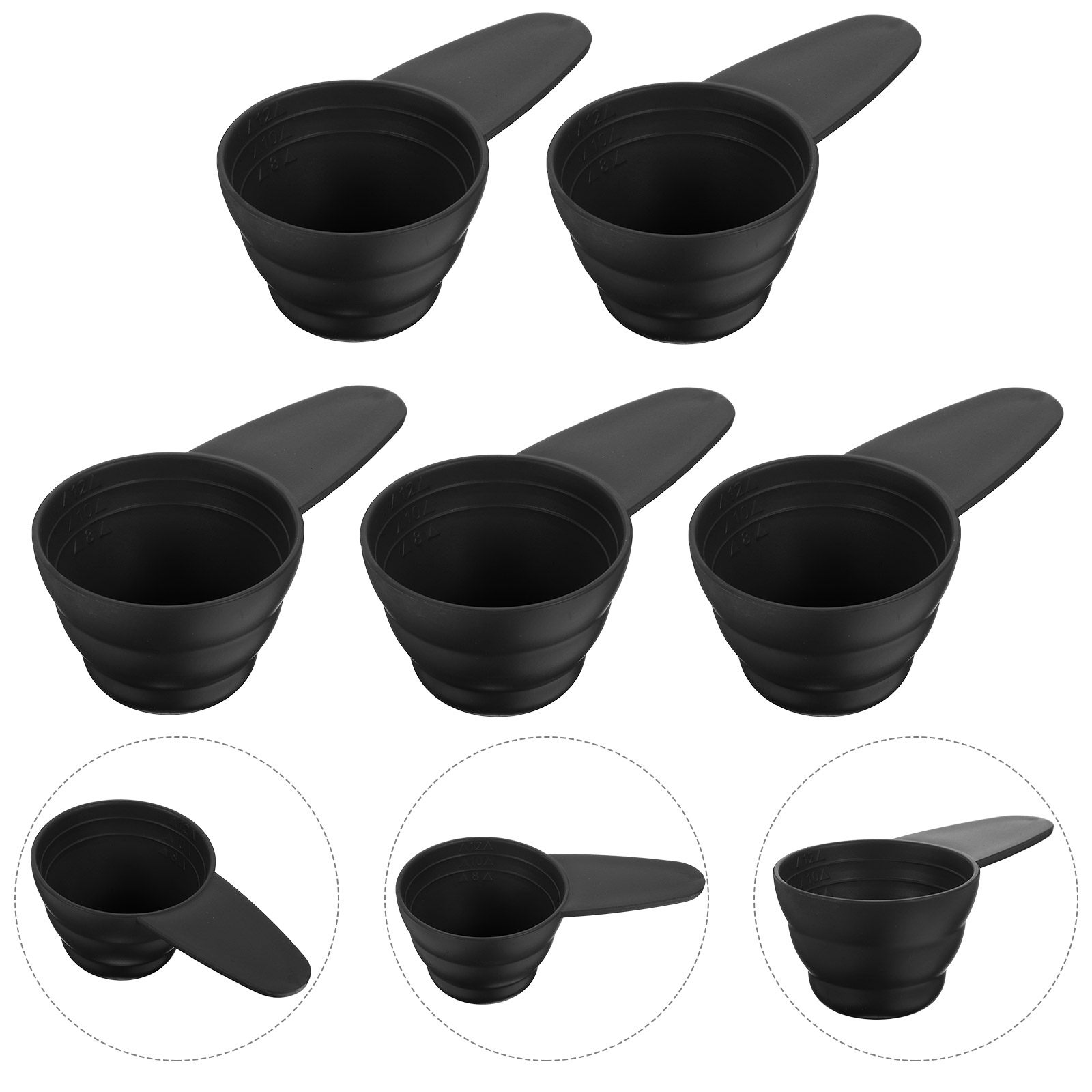 Coffee Tea Spoon - 5Pcs Measure Spoon Long Handle Coffee