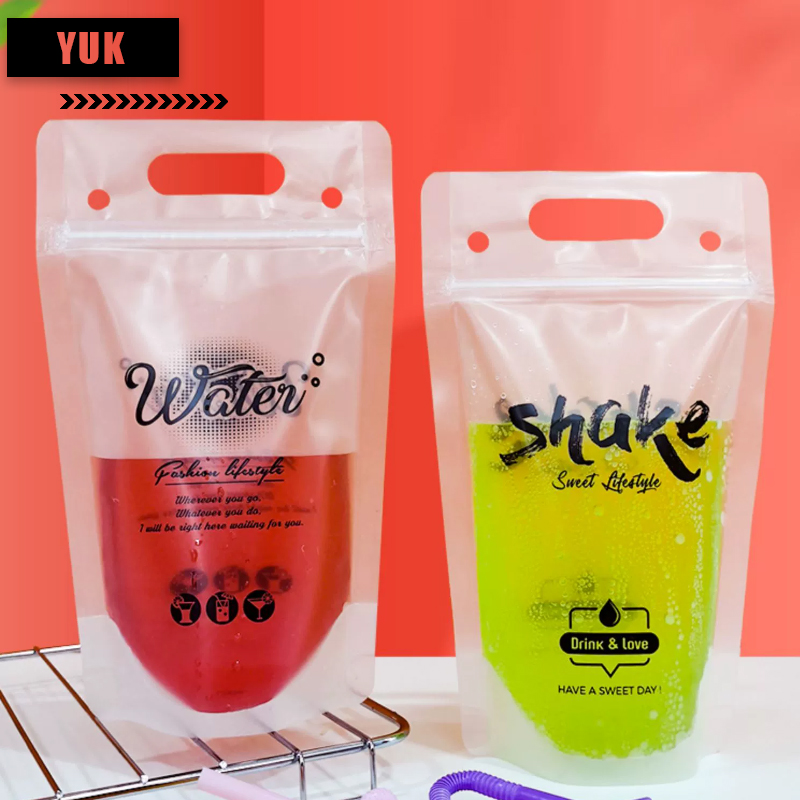 Coffee Tea With Milk - Customized Printing Of Transparent Beverage Packaging
