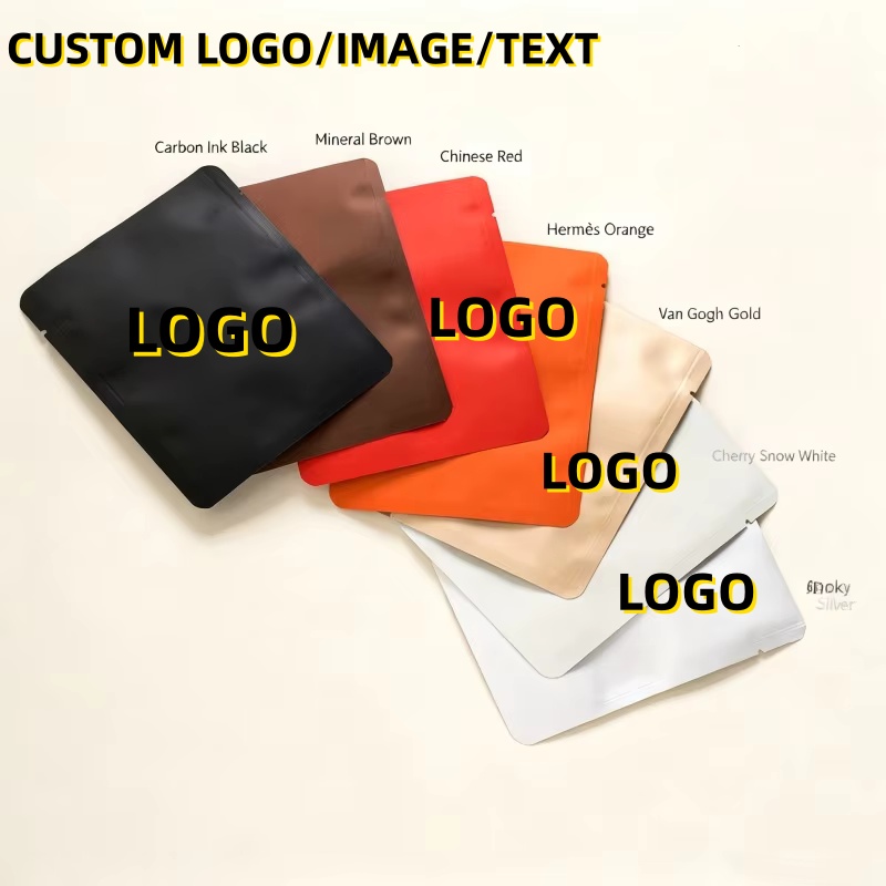 Coffee Tea And Cocoa - 100Pcs 10x12.5cm Color Aluminum Foil Open