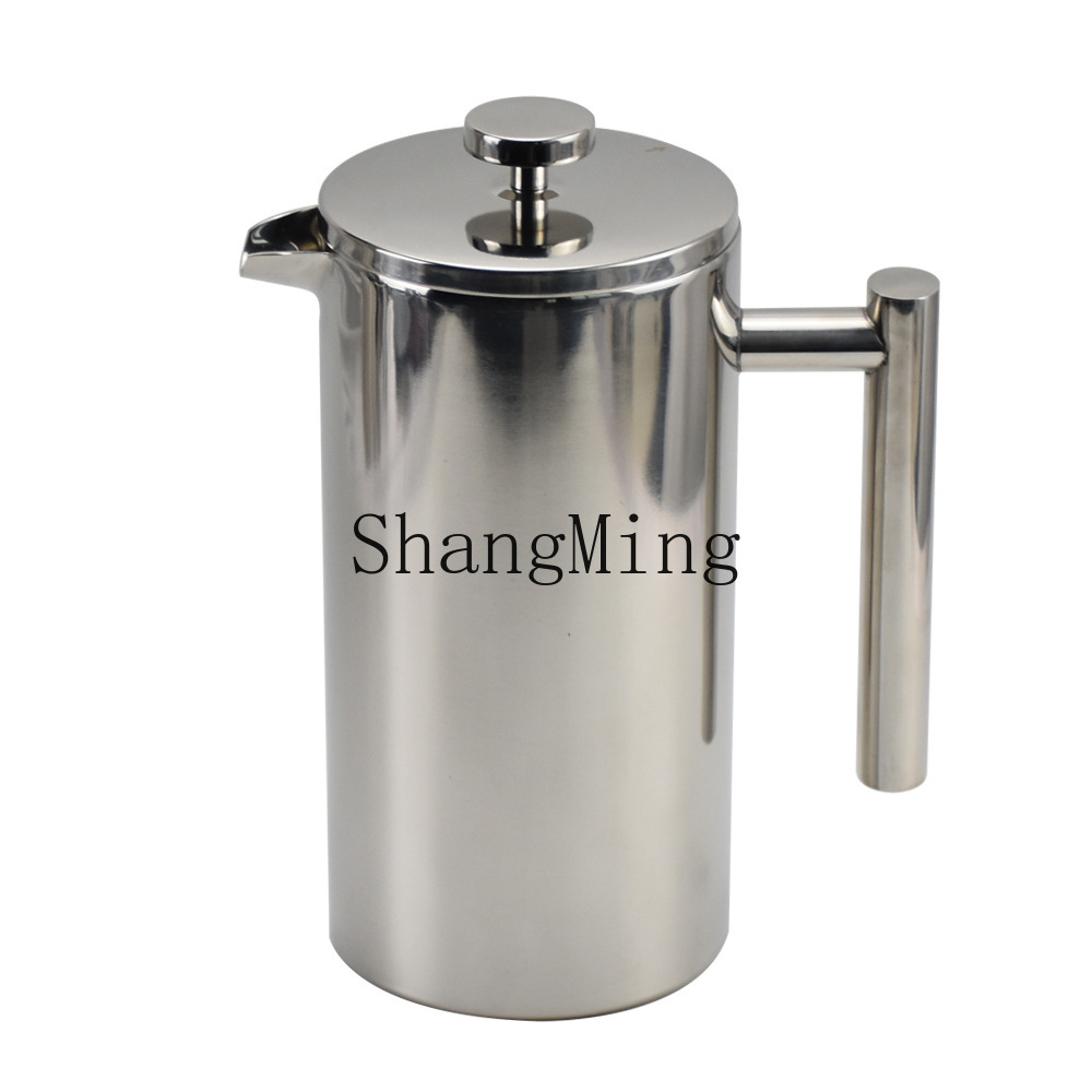 French Press Coffee & Tea - DSA stainless steel French press pot