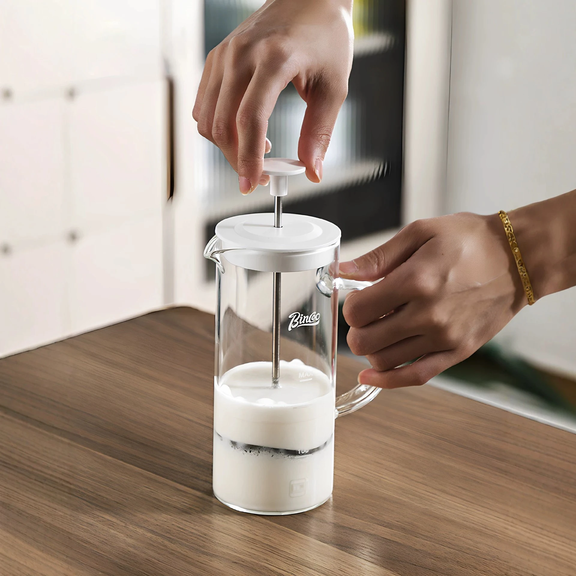 French Press Coffee & Tea - 550ml Coffee French Press Pot Household