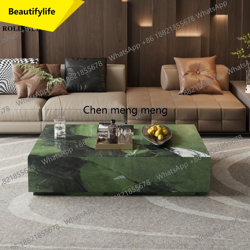 Coffee Tea Green - 02M Irish green marble living room