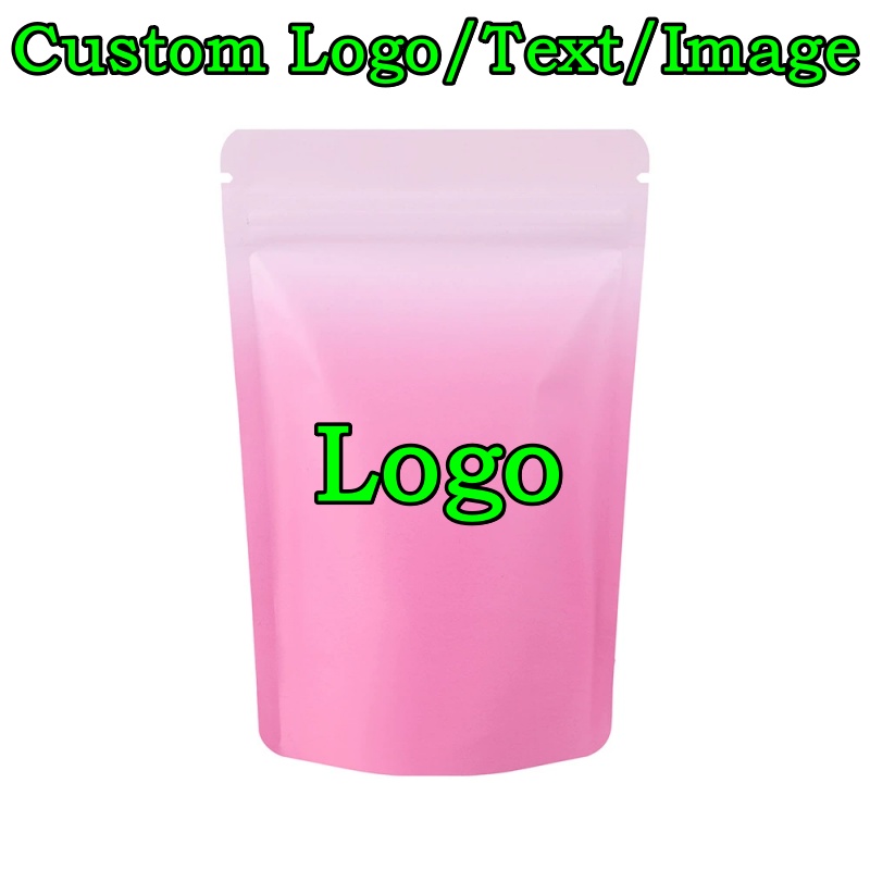 Coffee Tea And Cocoa - 100PCS Stand-up Aluminum Foil Ziplock Bag