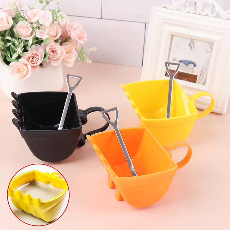 Coffee Tea Spoon - 【YA】Single Excavator Bucket Cup Hand Tea