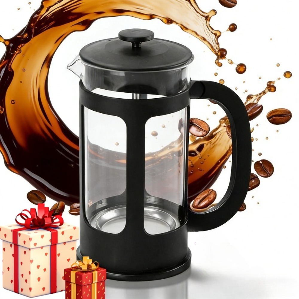 French Press Coffee & Tea - 350ML/11OZ French Press Pot Coffee Maker