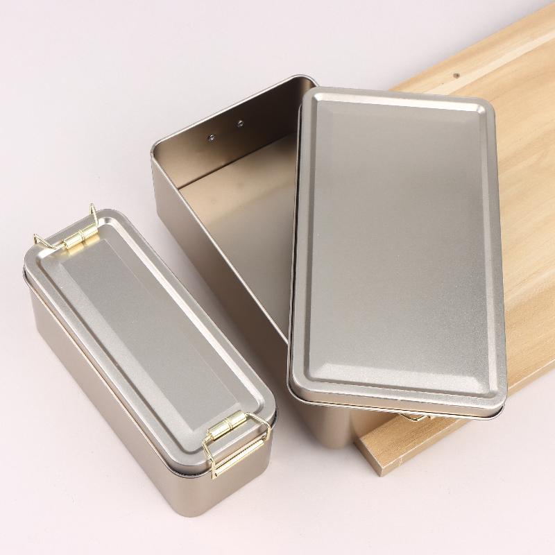 Coffee Tea Drawer Organizer - Buckle Storage Box Dustproof Storage Tin