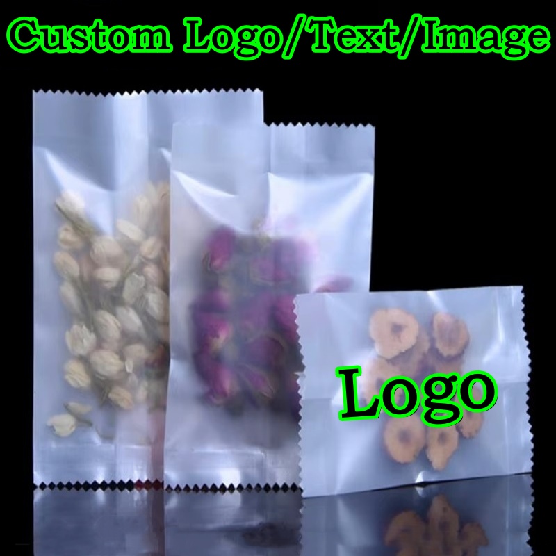 Coffee Tea And Cocoa - 200PCS Open Top Frosted Plastic Heat