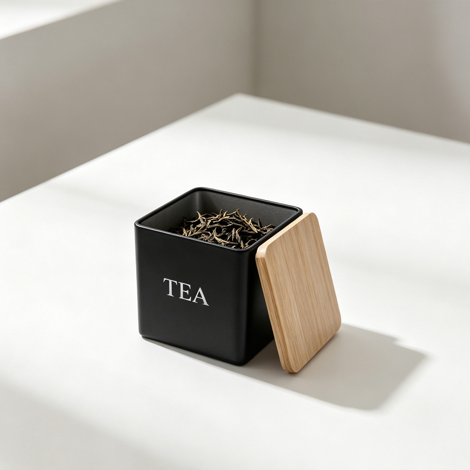 Coffee Tea And Sugar Canisters - 3Pcs Metal Tea Coffee Sugar Canister