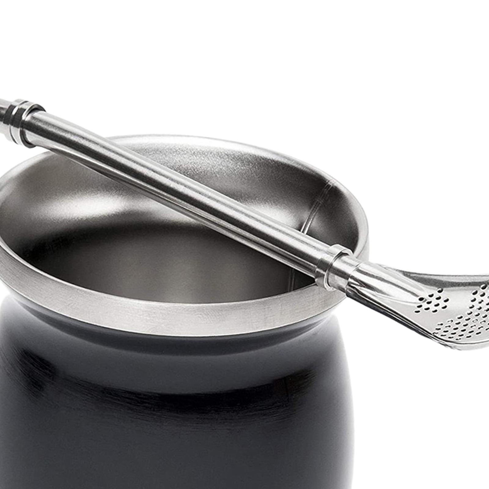 Cup Stainless Steel Double Wal - đánh giá và giá Coffee Tea Spoon
