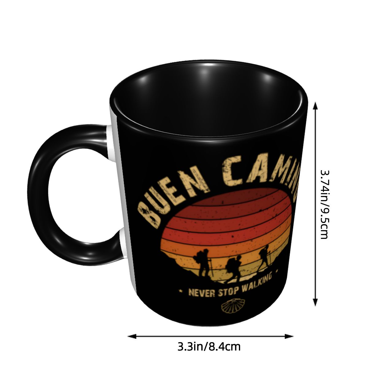 Customized Buen Camino De Sant - đánh giá và giá Coffee Tea Bottle