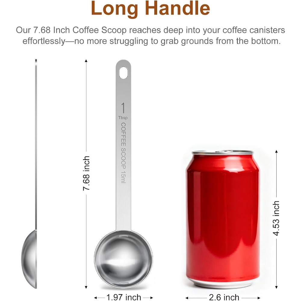 Stainless Steel Long Handle Co - đánh giá và giá Coffee Tea Spoon