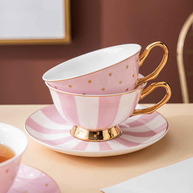 Ceramic Pink Coffee Mugs with  - đánh giá và giá Coffee Tea Sugar Set