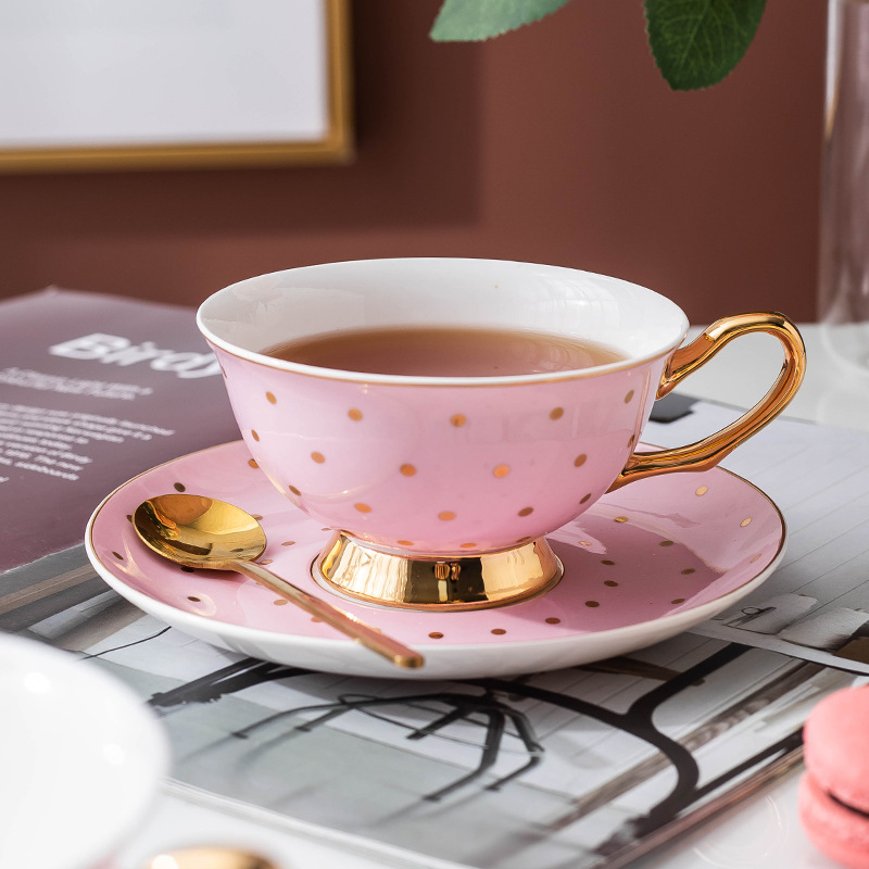 Ceramic Pink Coffee Mugs with  - đánh giá và giá Coffee Tea Sugar Set