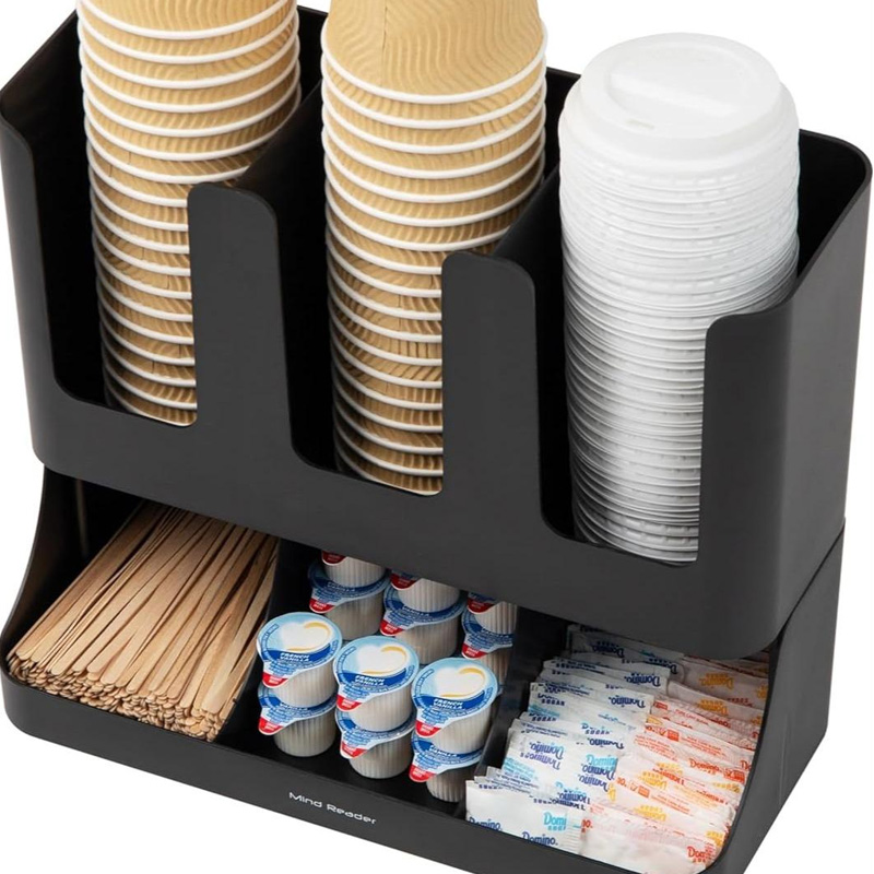 A Paper Cup Storage Box, Black - đánh giá và giá Coffee Tea Drawer Organizer