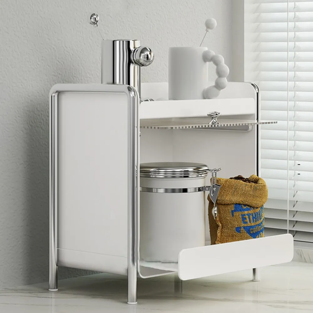 Desktop Organizer Storage Cabi - đánh giá và giá Coffee Tea Drawer Organizer