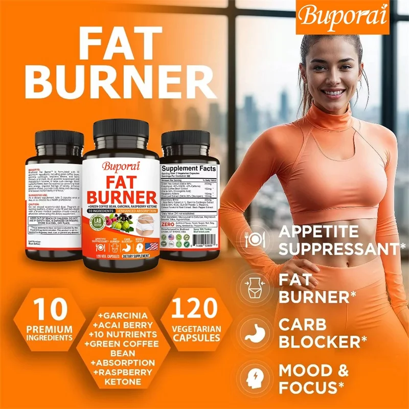 Fat Burner Capsules - Healthy  - đánh giá và giá Coffee Tea Green