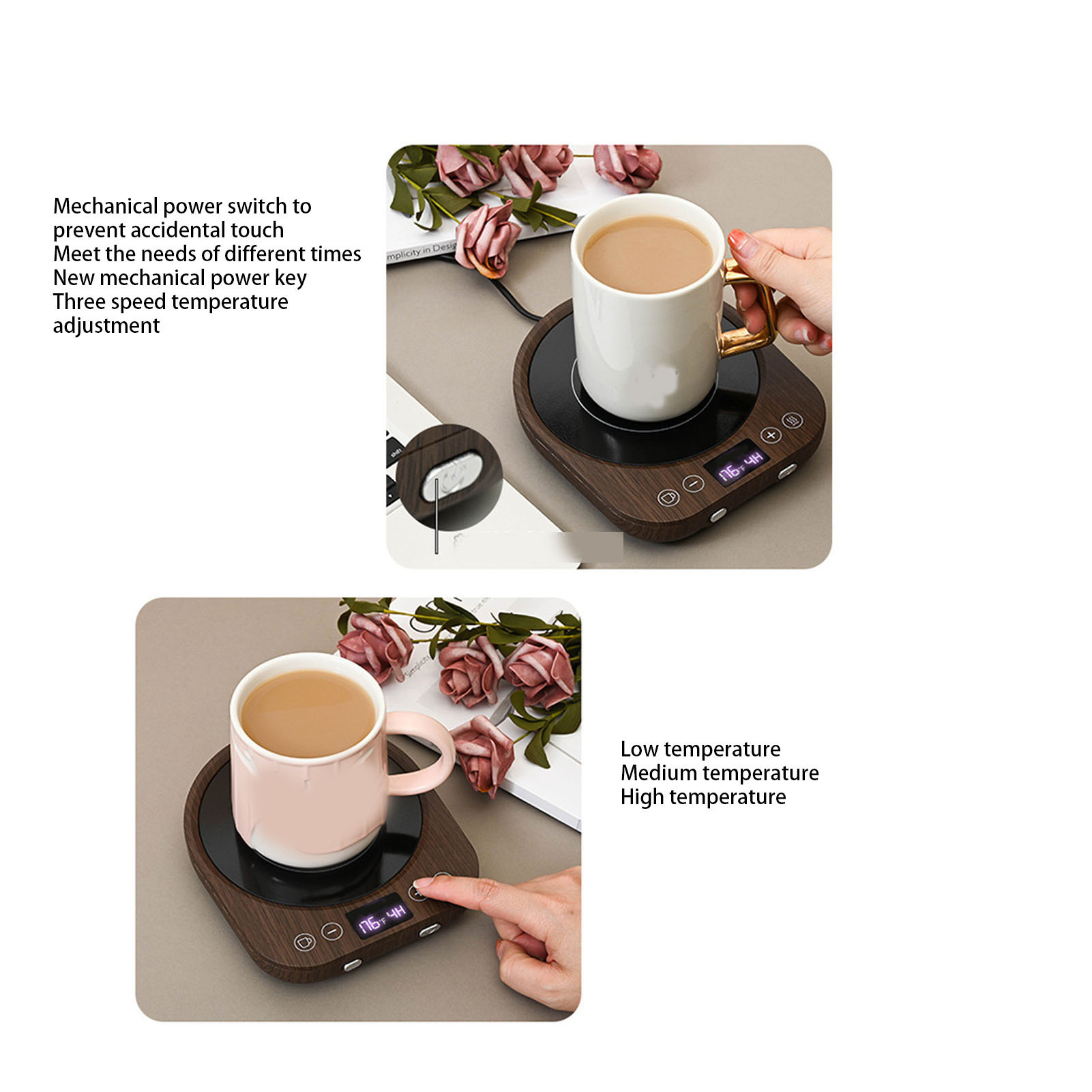 H5.20 solid wood coffee table  - đánh giá và giá Coffee & Tea Difabis