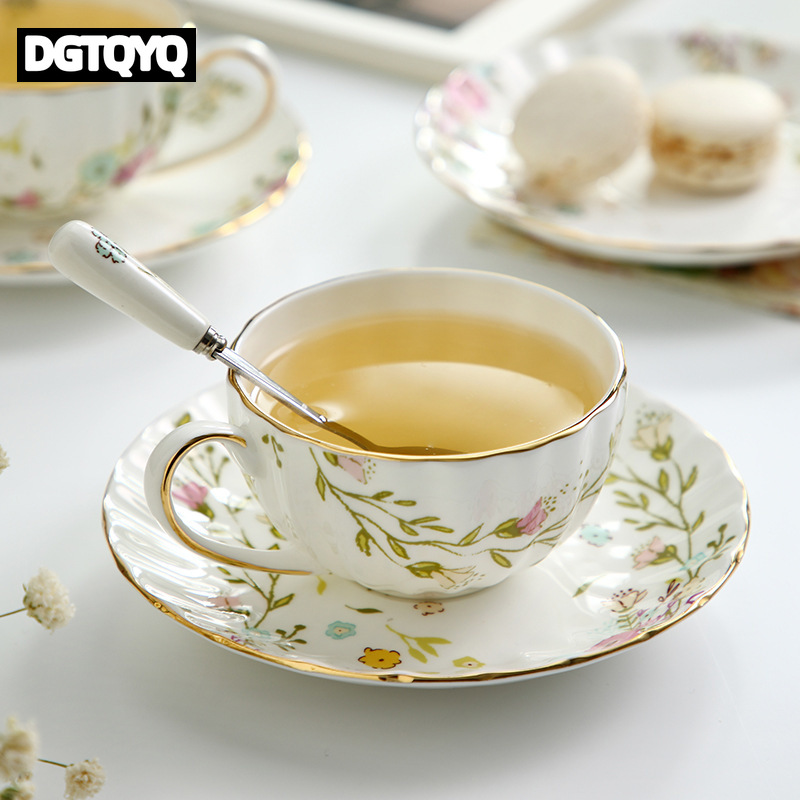 2Pcs Vintage Floral Ceramic Co - đánh giá và giá Coffee Tea Sugar Set