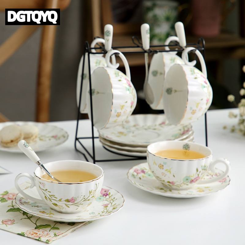 2Pcs Vintage Floral Ceramic Co - đánh giá và giá Coffee Tea Sugar Set