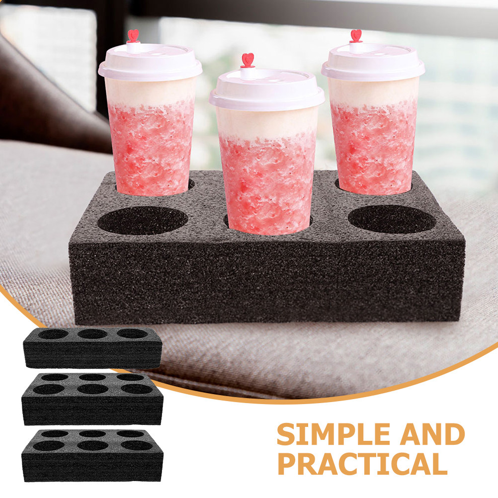 3Pcs Epe Foam Drink Carrier Tr - đánh giá và giá Coffee Tea With Milk