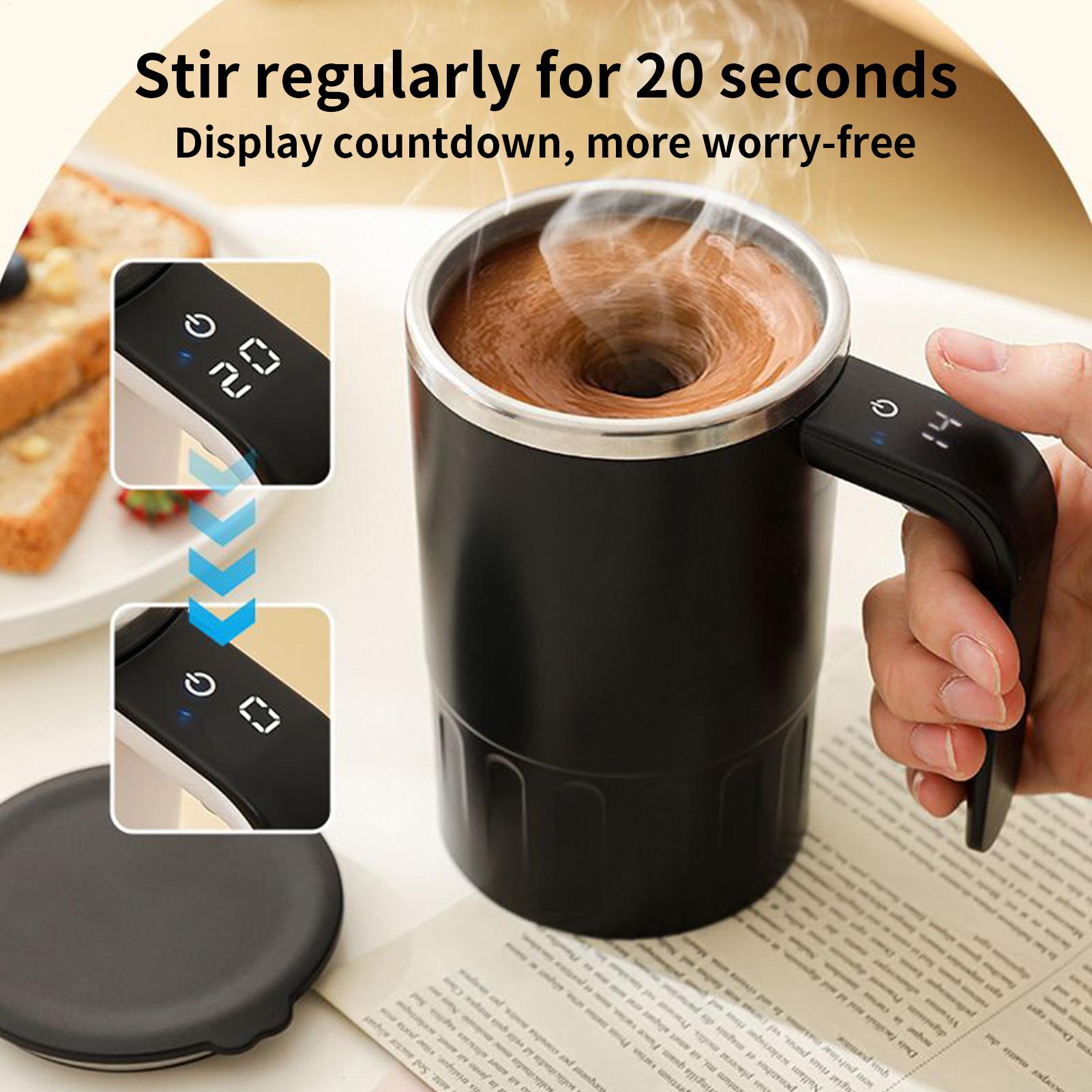 380ml Self Stirring Coffee Mug - đánh giá và giá Coffee Tea And Cocoa