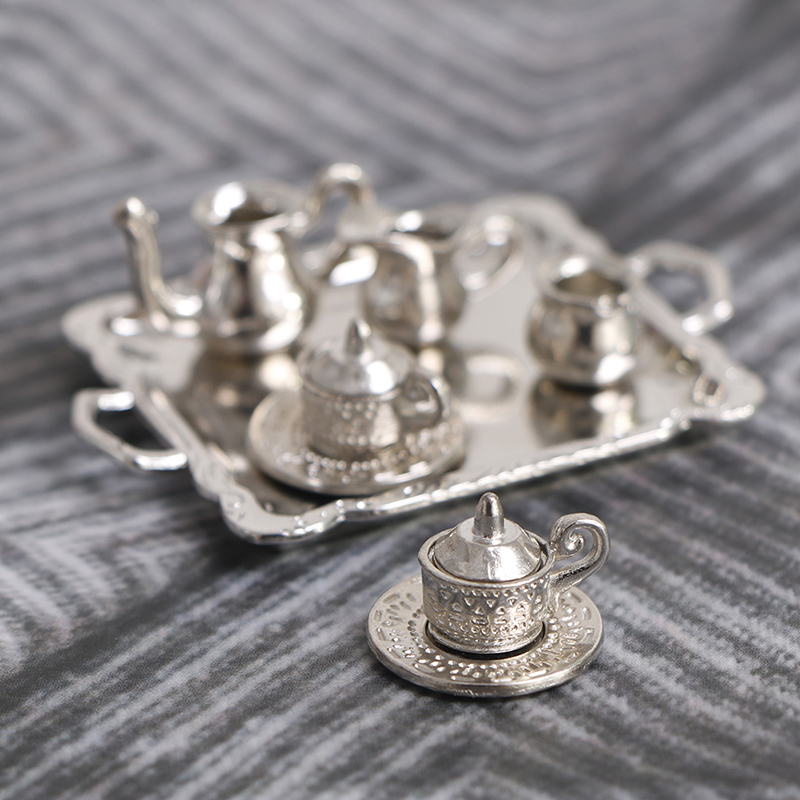 10pcs/Set 1/12 Dollhouse Minia - đánh giá và giá Coffee Tea Sugar Set