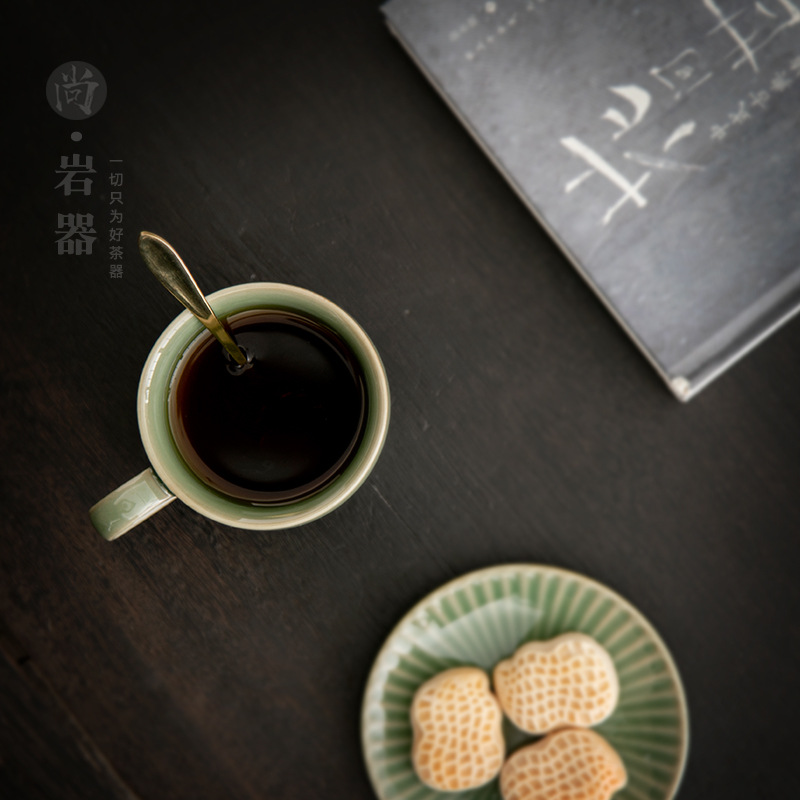 HYS retro celadon green vertic - đánh giá và giá Coffee Tea Green