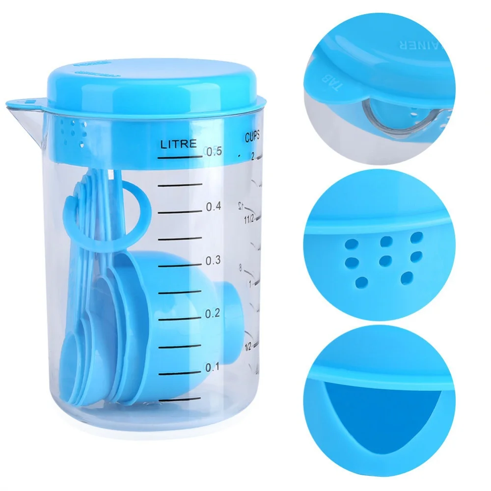 7 Cái/bộ Nhựa Cốc Đo Và Thìa C - đánh giá và giá Coffee Tea Spoon