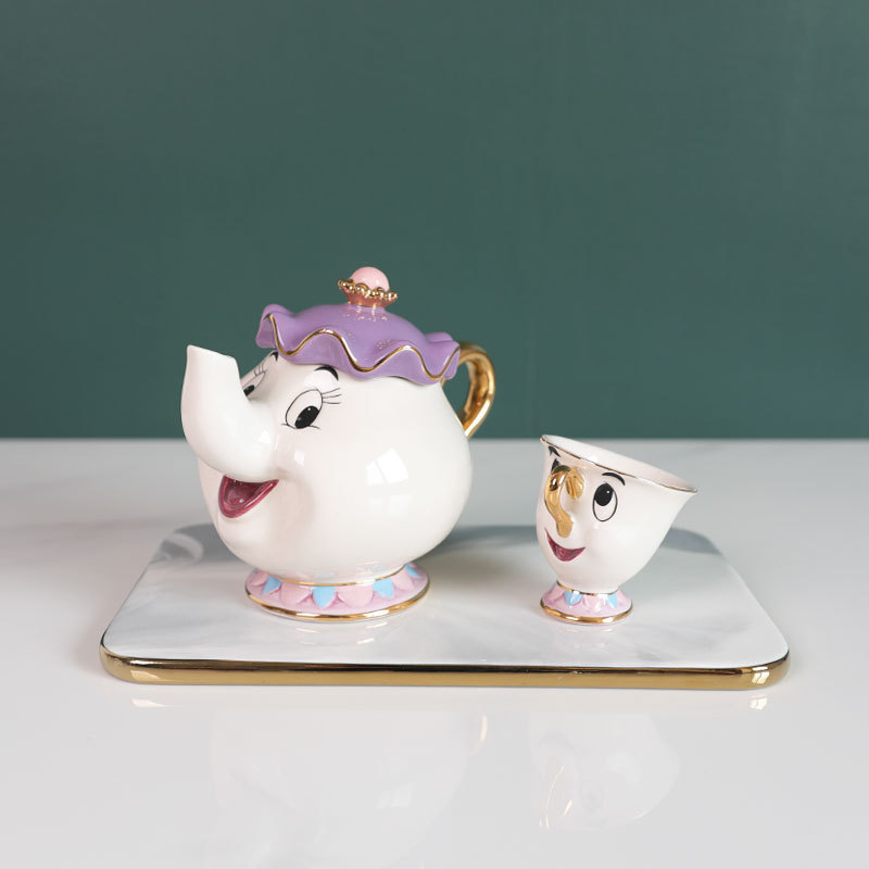 In-Stock Teapot Cute Cartoon B - đánh giá và giá Coffee Tea Sugar Set