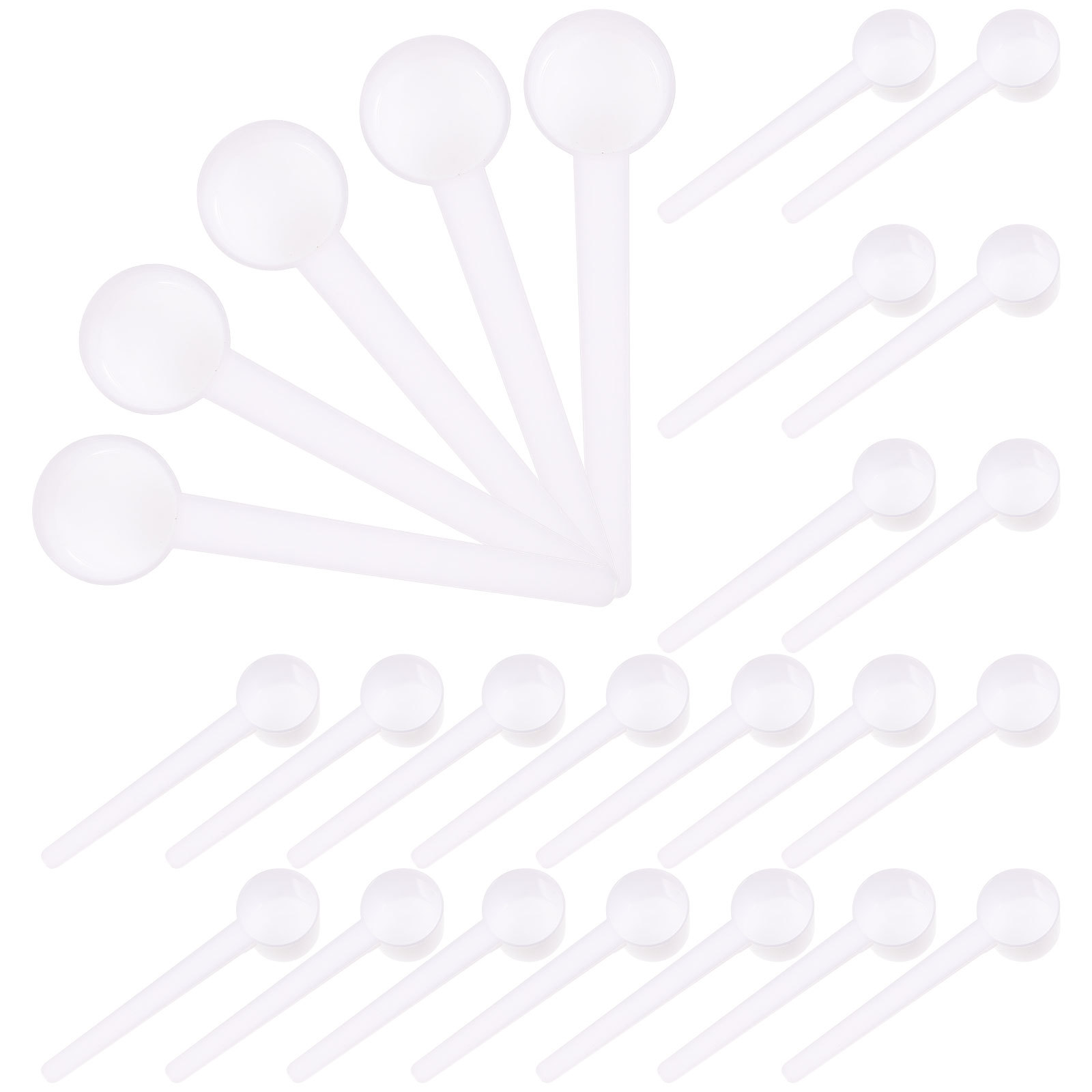 100Pcs 5G Plastic Measuring Sp - đánh giá và giá Coffee Tea Spoon