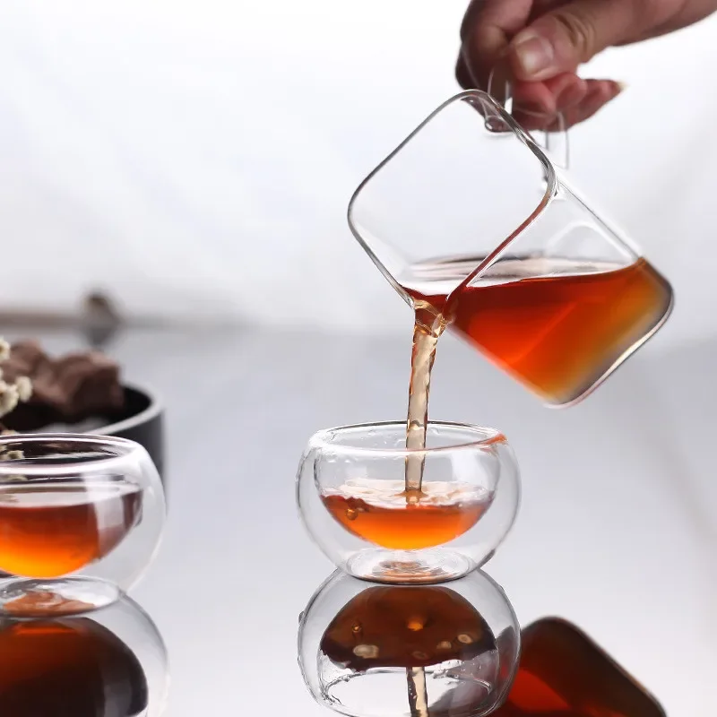 Creative Square Glass Tea Pitc - đánh giá và giá Coffee Tea In Chinese