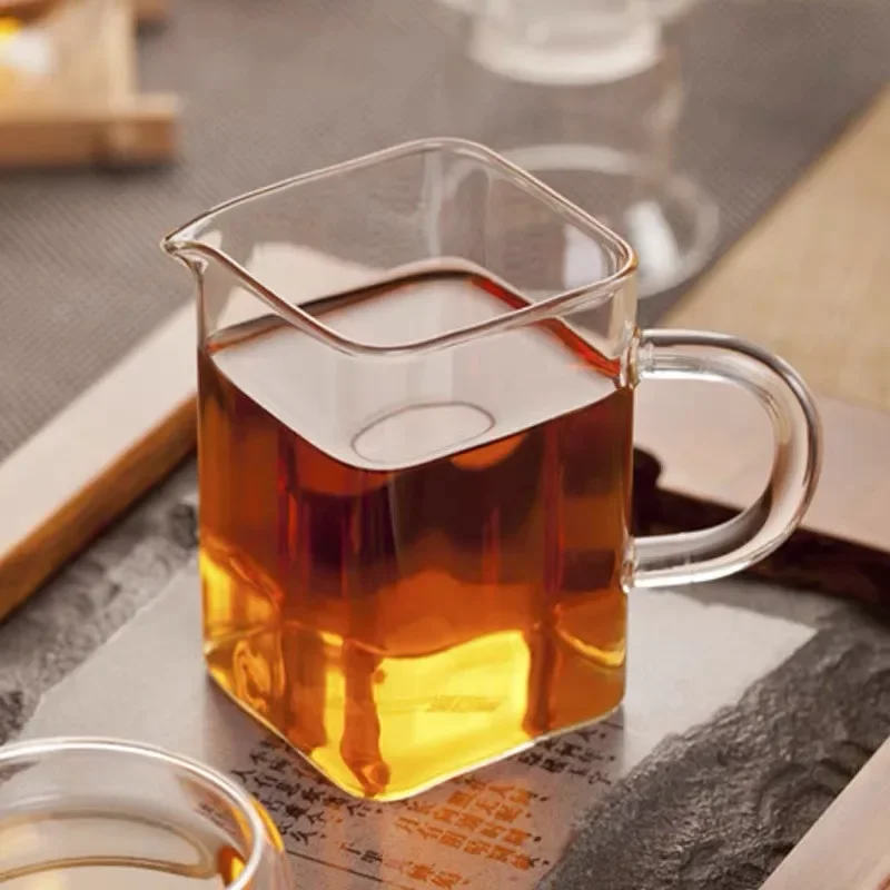 Creative Square Glass Tea Pitc - đánh giá và giá Coffee Tea In Chinese