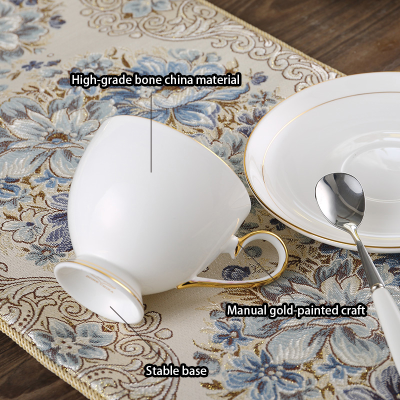 Duyên Dáng Xương Trung Quốc Cà - đánh giá và giá Coffee Tea Sugar Set