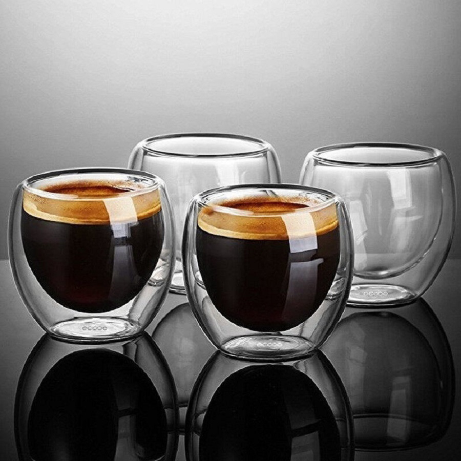 Double Walled Glass Coffee Mug - đánh giá và giá Coffee Tea And Cocoa
