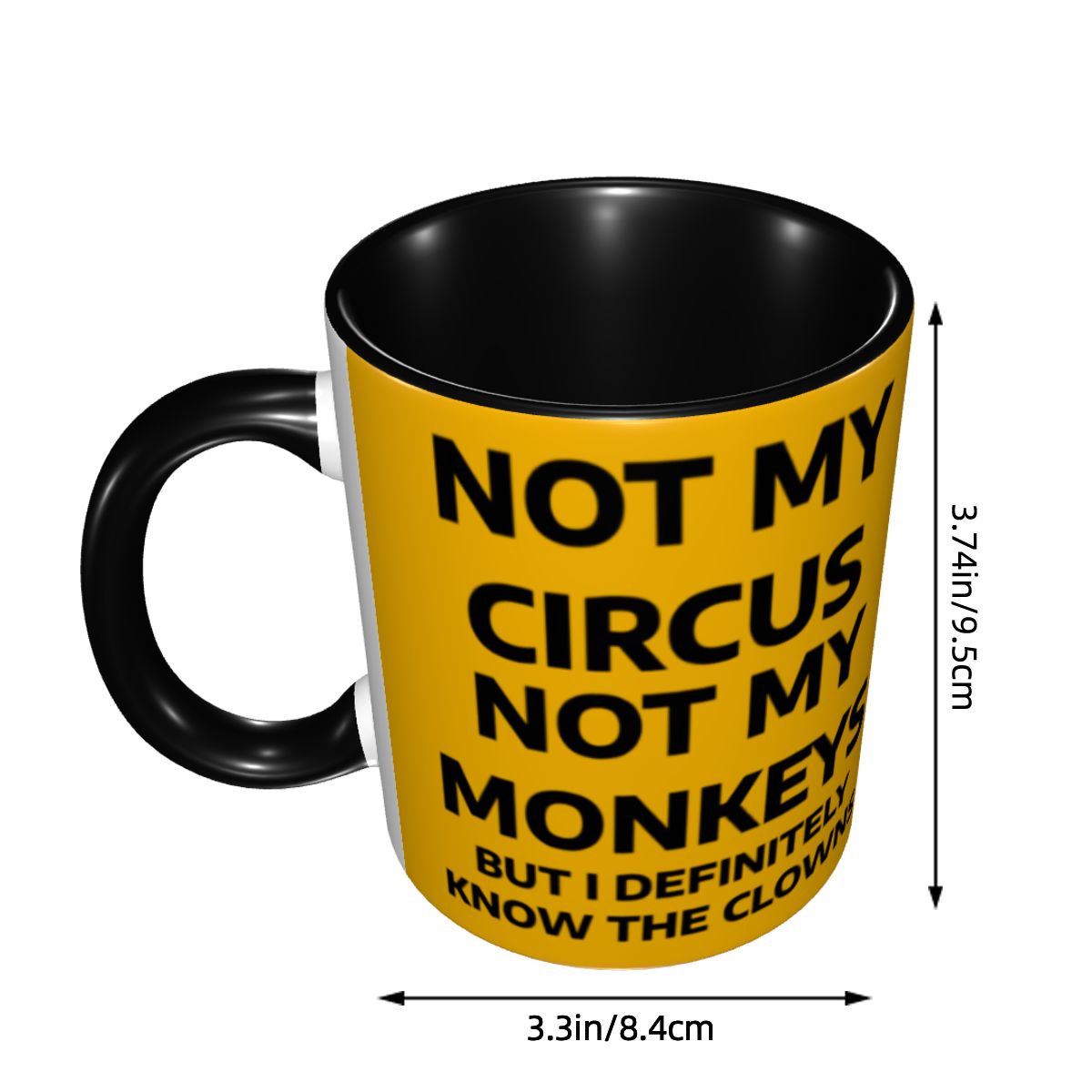 Not My Circus Not My Monkeys C - đánh giá và giá Coffee Tea Bottle
