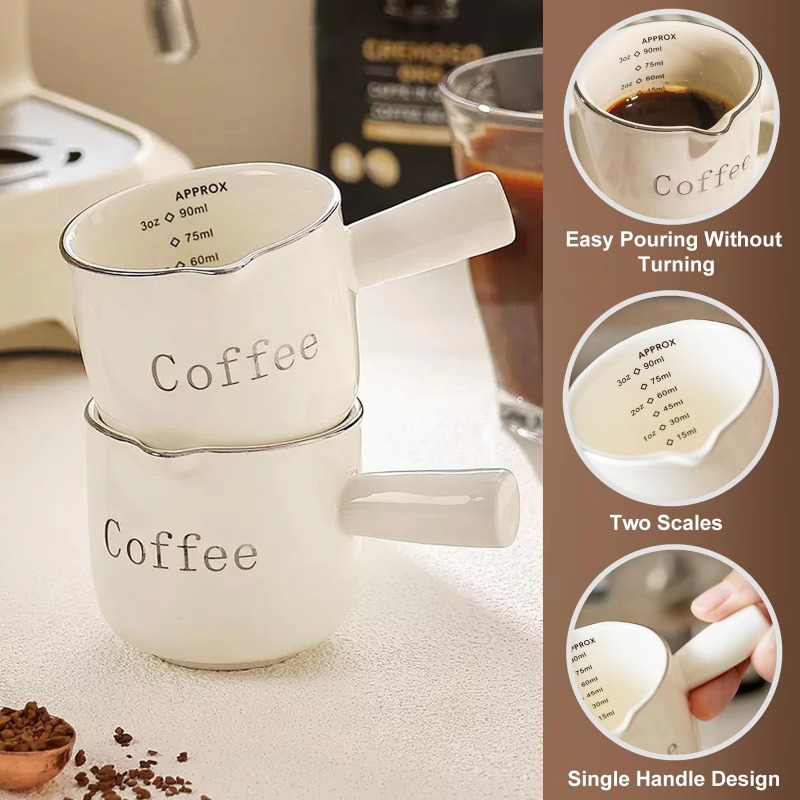Mini Ceramic Coffee Cup with H - đánh giá và giá Coffee Tea With Milk