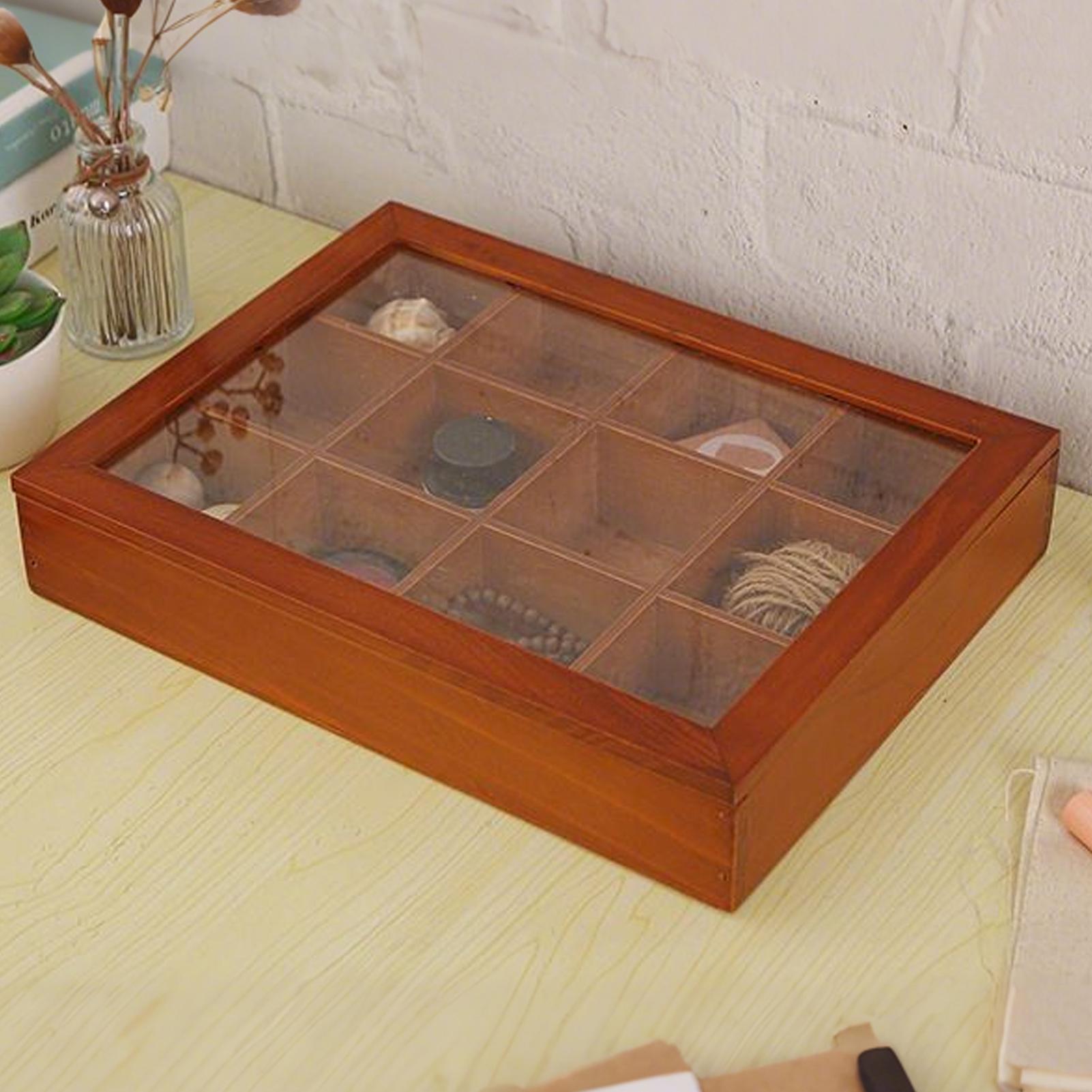 Tea Bag Storage 12-Compartment - đánh giá và giá Coffee Tea Drawer Organizer