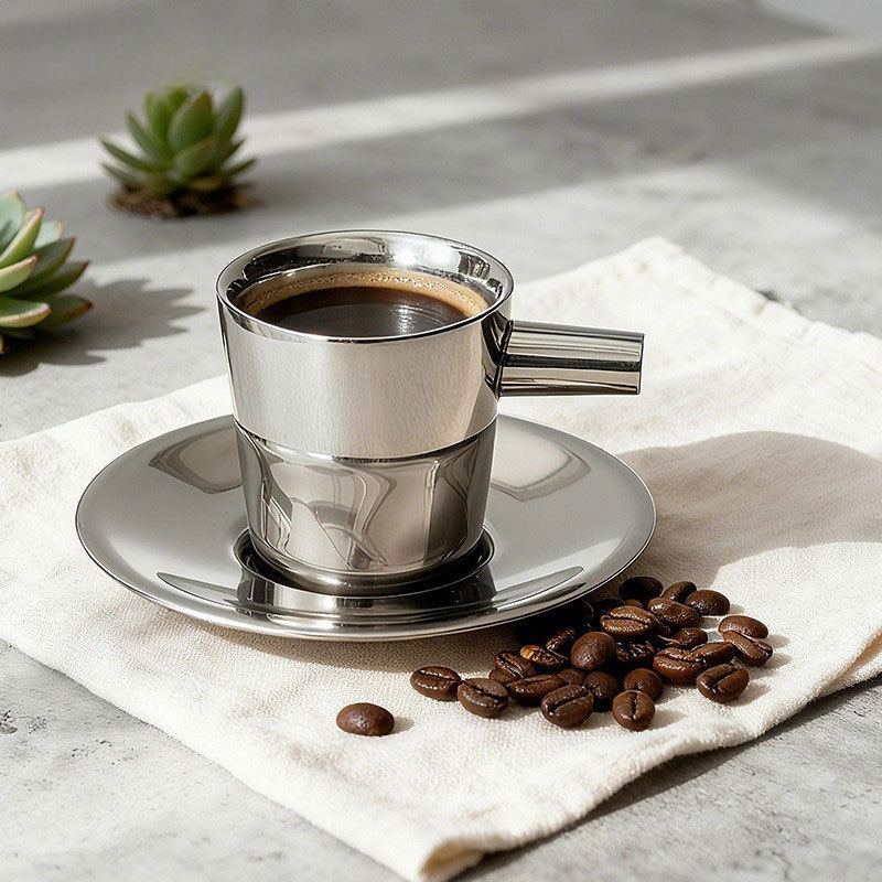 2 pack Stainless Steel Coffee  - đánh giá và giá Mug Tea Coffee