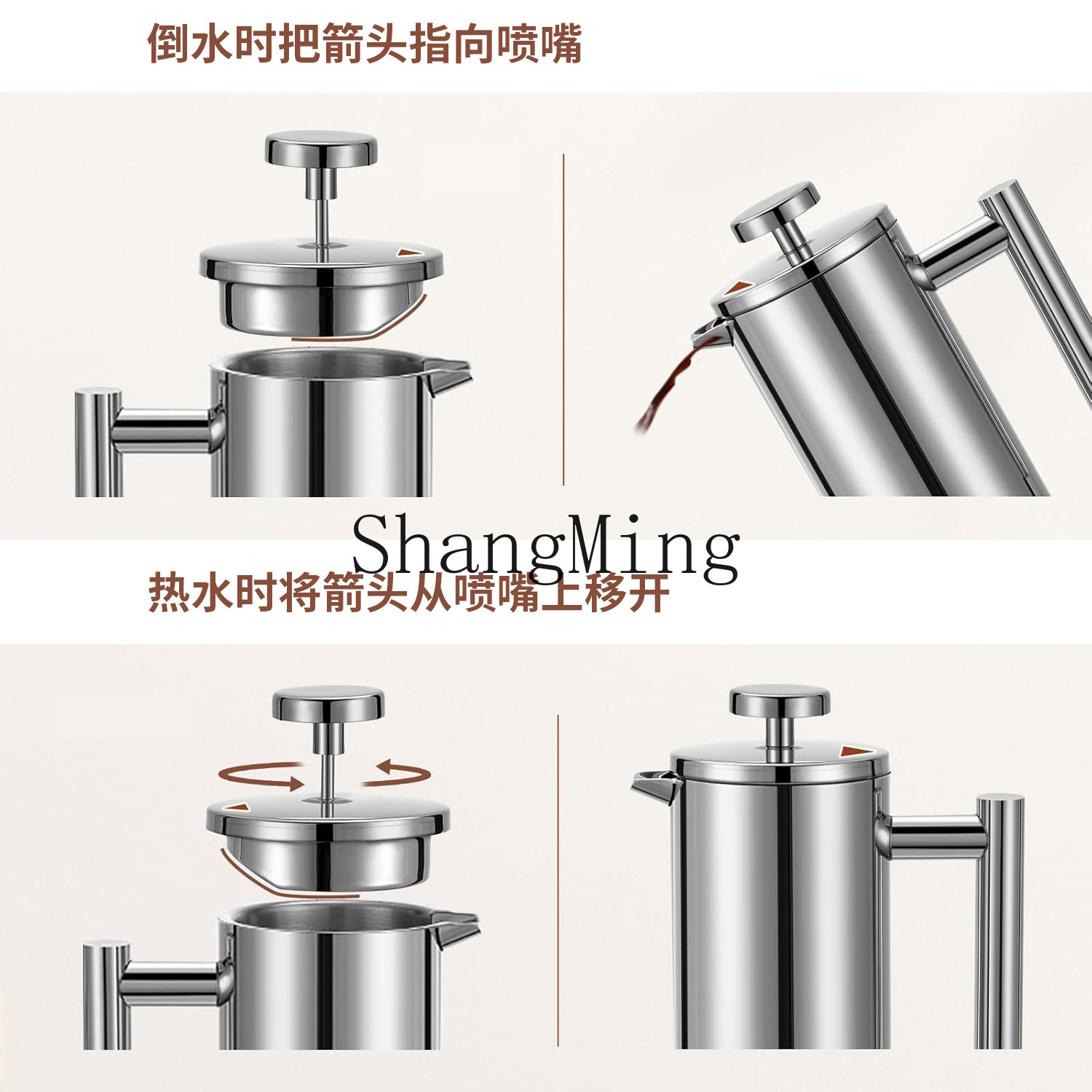 DSA stainless steel French pre - đánh giá và giá French Press Coffee & Tea
