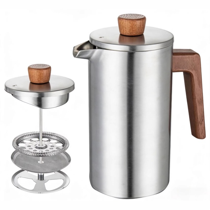 JUSTINLAU 1000ml Stainless Ste - đánh giá và giá French Press Coffee & Tea