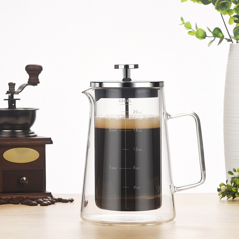 Double Layers French Press Pot - đánh giá và giá French Press Coffee & Tea