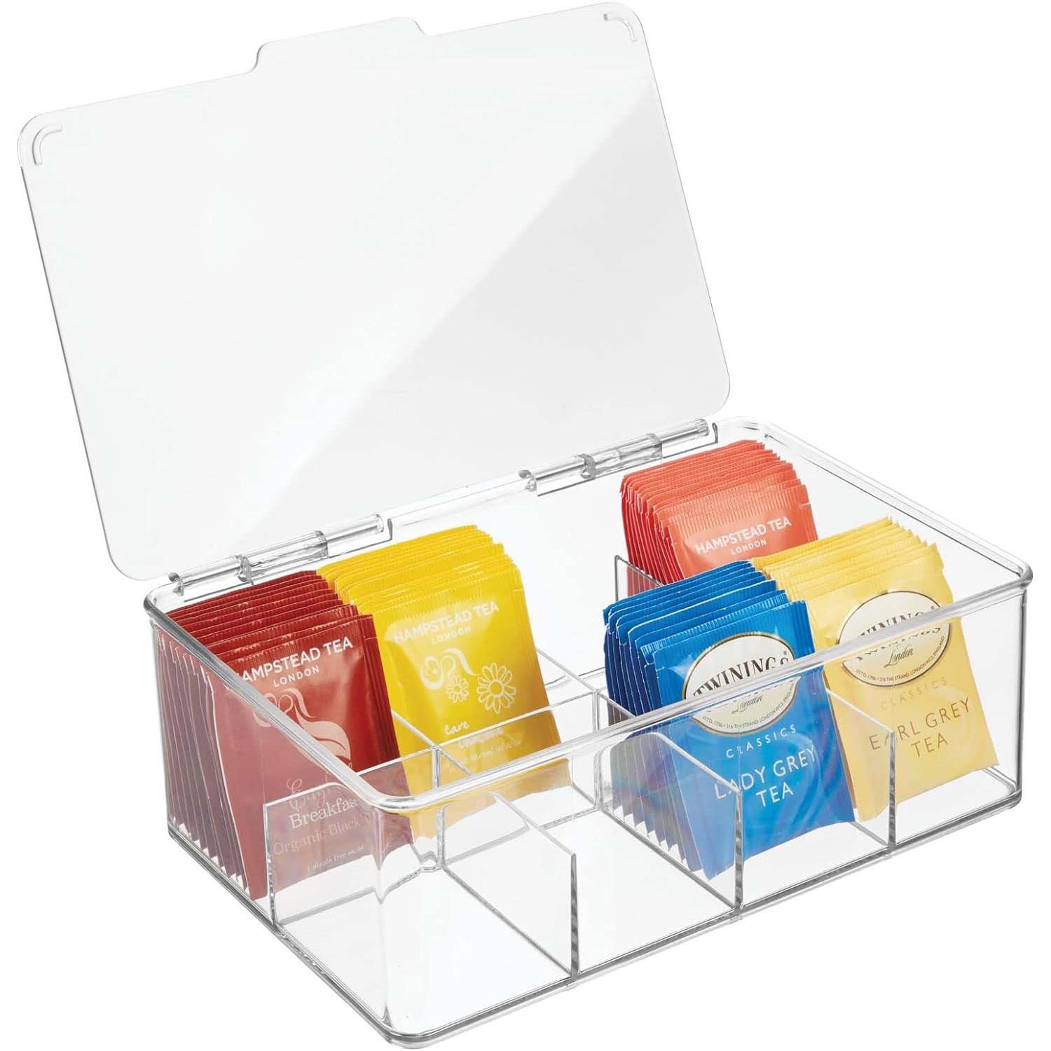 Tea Bag Storage Box Office Mul - đánh giá và giá Coffee Tea Drawer Organizer