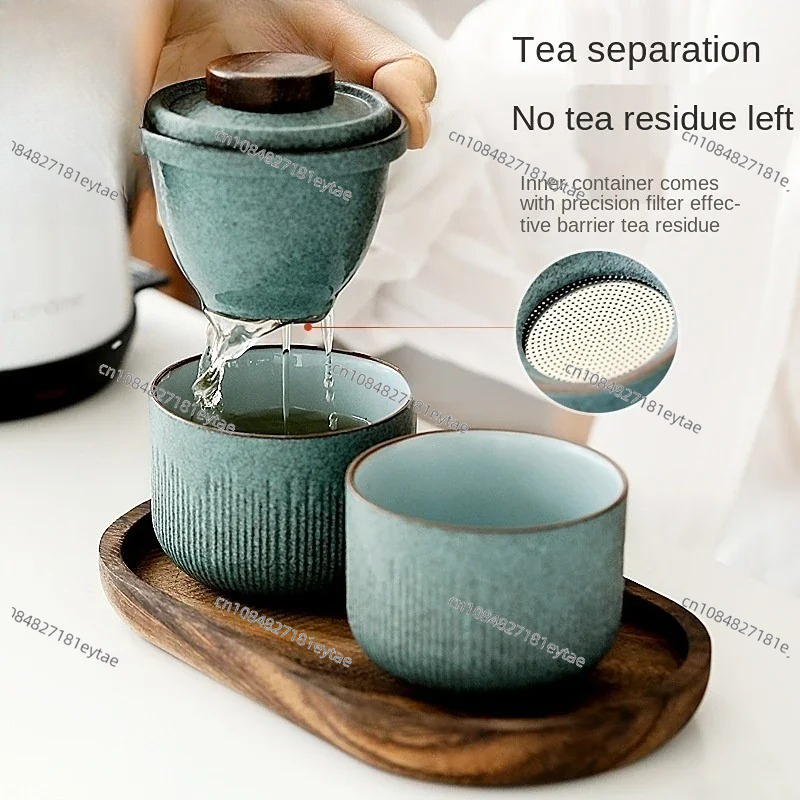 Travel Kung Fu Tea Set Outdoor - đánh giá và giá Coffee Tea Or
